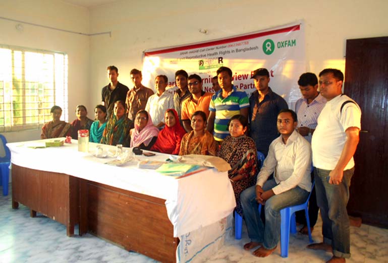 A view of quarterly learning review sharing meet held at Patiya in Chittagong recently.