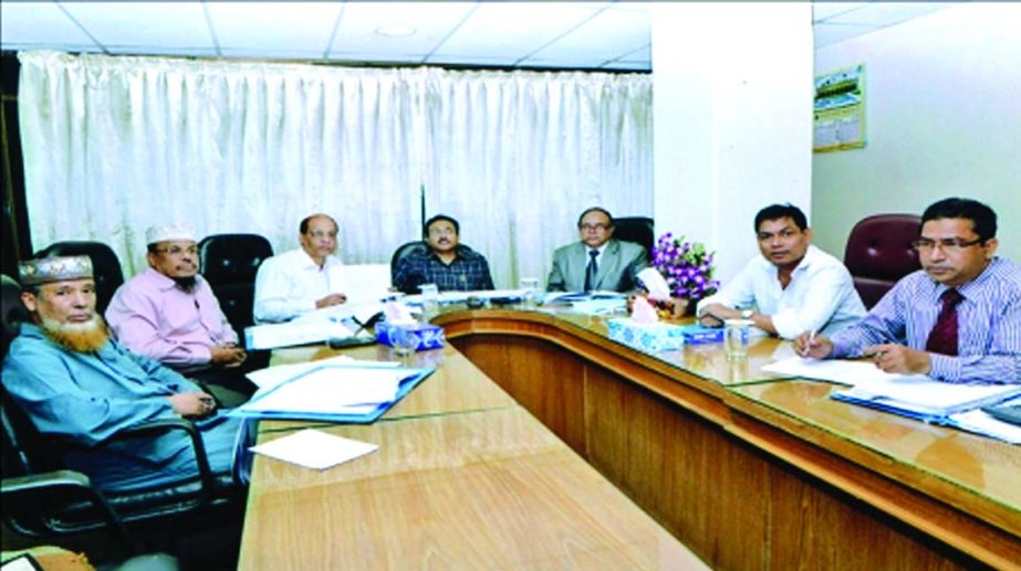 Md Anowar Hossain, Chairman of Islami Commercial Insurance Co. Ltd, presiding over 103rd Board Meeting at its board room recently.