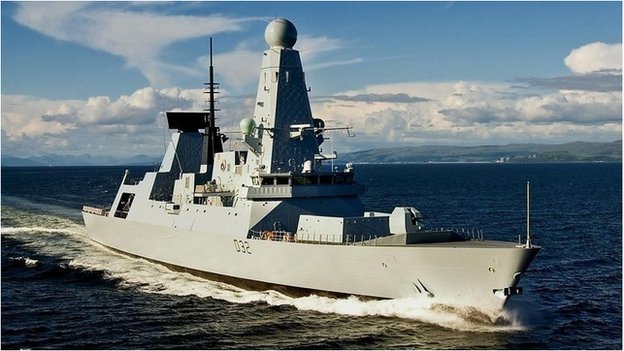 Philip Hammond said the new base would accommodate ships including Type 45 destroyers