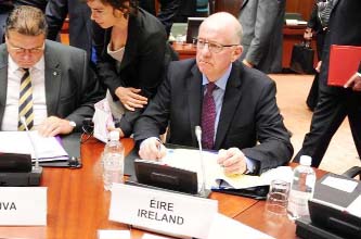 Foreign Minister Charlie Flanagan said Ireland supported early recognition of a Palestinian state "in principle"""