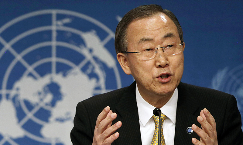 United Nations chief Ban Ki-moon. â€” Reuters/File