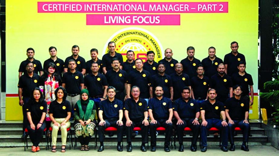 DHL Express Bangladesh recently organized Certified International Manager Part 2 training program for its managers conducted by oversees facilitators.