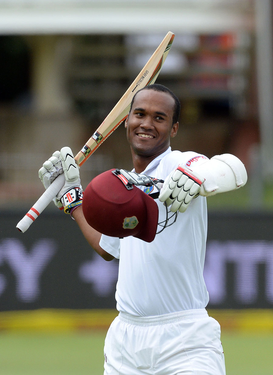 Kraigg Brathwaite is delighted after completing his third Test century on the 4th day of 2nd Test between South Africa and West Indies at Port Elizabeth on Monday.