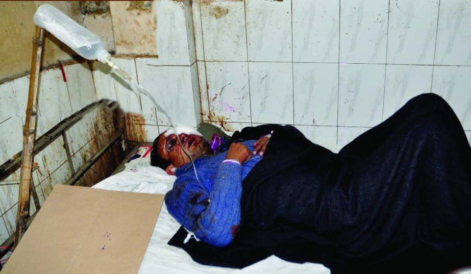 Pallabi Ward leader of Sechchhasebok Dal was seriously wounded when police opened fire on the hartal procession by 20-party alliance workers on Monday.