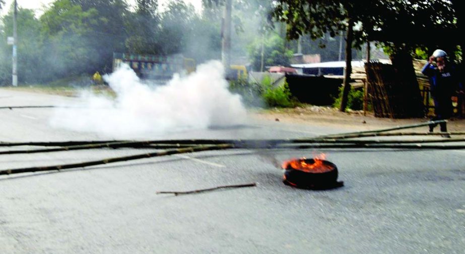BOGRA: Cocktails exploded after a procession of Jamaat -Shibir activists in Borga yesterday.