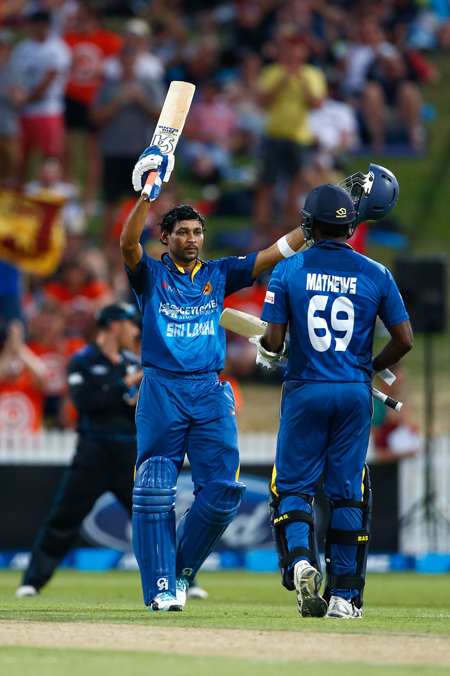 Tillakaratne Dilshan made his 19th ODI century during 2nd ODI between New Zealand and Sri Lanka at Hamilton on Thursday.