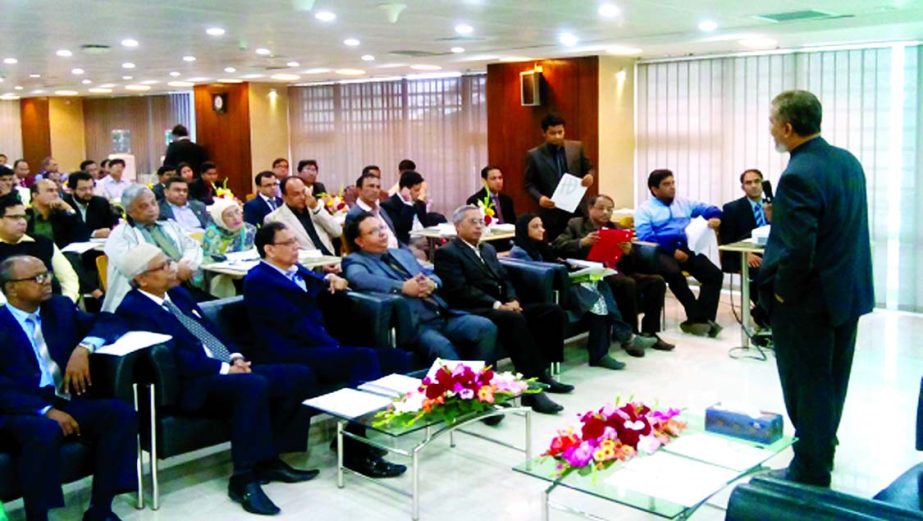 Professional Advancement Bangladesh Limited (PABL) organizes a workshop on 'Compliance for Underwriters' of Green Delta Insurance Company Ltd at its tower recently. The workshop reviewed the IDRA circulars in details and instructed to follow the rules s