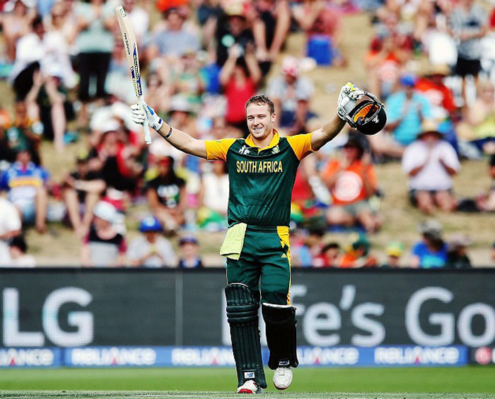 David Miller's century was widely appreciated during the 2015 ICC Cricket World Cup match between South Africa and Zimbabwe at Seddon Park in Hamilton, New Zealand on Sunday.
