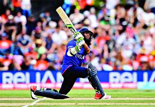 Moeen Ali's century was only the second by an England batsman in ODIs in New Zealand, England v Scotland, World Cup 2015, Group A, Christchurch on Monday.