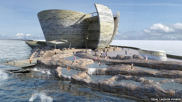 The proposed Tidal Lagoon Swansea Bay project would be the world's first man-made, energy-generating lagoon