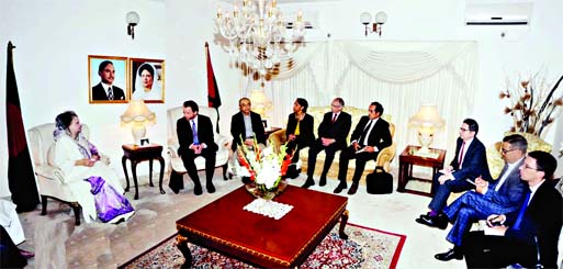Diplomats including US Ambassador Bernicat met BNP Chairperson Begum Khaleda Zia at her Gulshan Office on Tuesday evening.