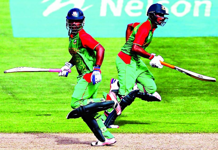 Tamim Iqbal and Mahmudullah added 139 runs together during the ICC Cricket World Cup match between Bangladesh and Scotland at Saxton Field in Nelson, New Zealand on Thursday.