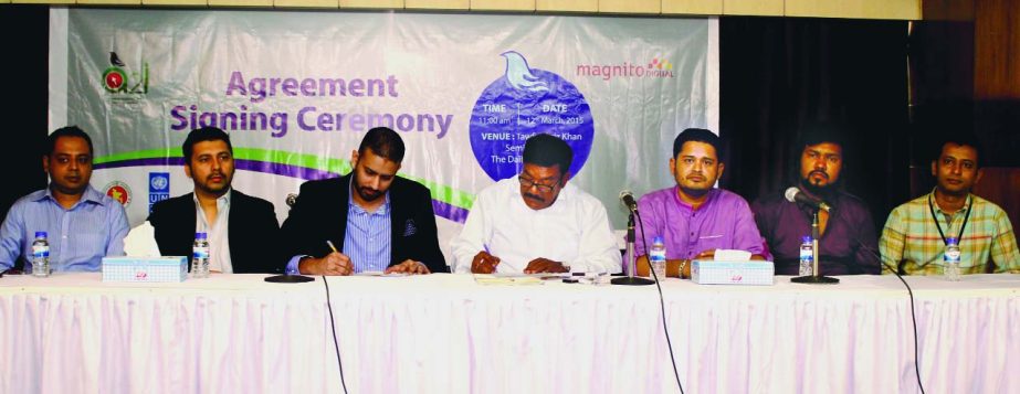 Magnito Digital, a digital marketing agency in Bangladesh, recently sign with Access to Information (a2i) Program, a UNDP and USAID supported project, having its office at the Prime Minister's Office to become the official digital marketing agency of the