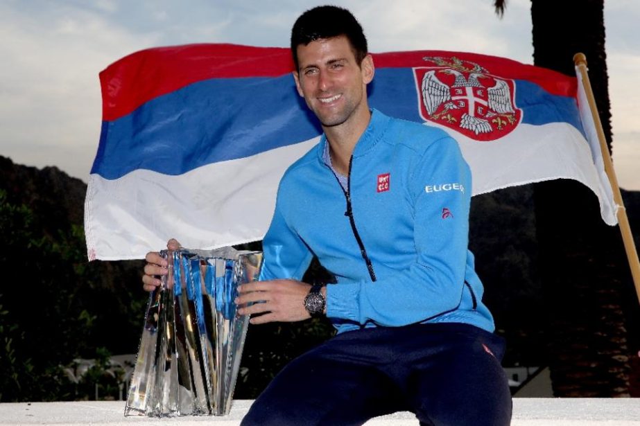 Novak Djokovic extends his lead at the top of the ATP rankings following victory over number two Roger Federer in the final of the Indian Wells Masters on Sunday.