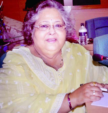 Chandni Joshi, founder Chairman, Patan Jaycettes, from Nepal .