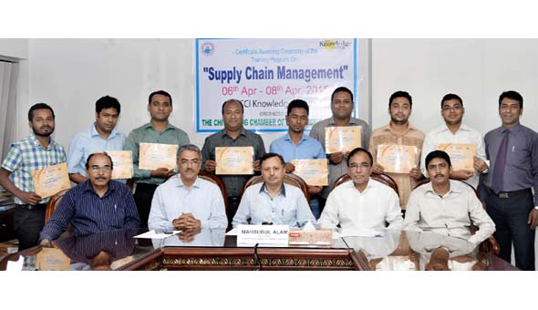 A training on Supply Chain Management was held at Chamber Auditorium in the city yesterday.