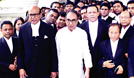 BNP central committee member and DSCC mayoral candidate Mirza Abbas appeared at the High Court to seek anticipatory bail in three cases on Monday. Kh. Mahbub Hossain and Mahbub Uddin Khokan President and Secretary of SCBA pleaded for his bail.