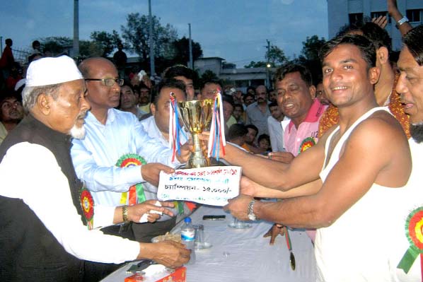 Prize giving ceremony of historic DC Boli Khela held at Cox's Bazar recently.