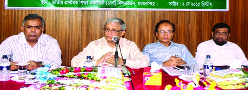 MA Yousoof, Managing Director of Bangladesh Krishi Bank Ltd, speaking at a conference for Regional Heads and Branch Managers of Mymensingh Division recently. Mohammed Ismail, Chairman of the bank was present as chief guest while Md Emdadul Haque, GM of th