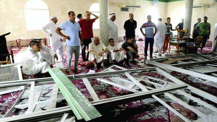 Suicide bomber strikes Imam Ali Mosque (Shia Mosque) in Saudi Arabia during Jumma prayers killing 20 people and over 50 wounded.