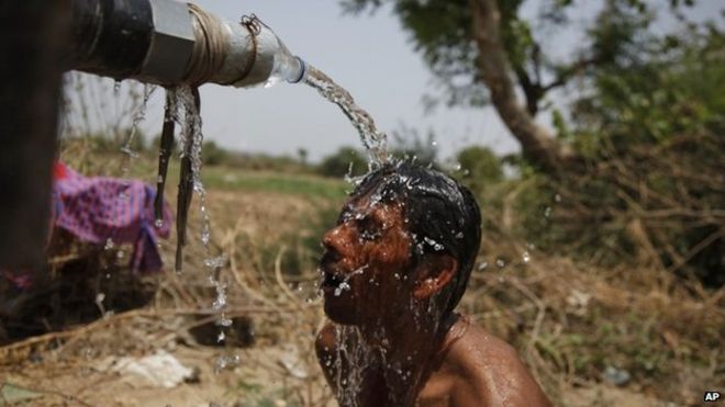 Allahabad in Uttar Pradesh recorded 48C (118F)