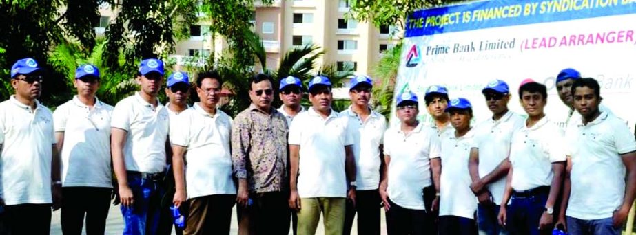 Prime Bank Limited, lead arranger & agent of syndicated loan for Sea Pearl Beach Resort & Spa Ltd arranged a lenders' visit at the project site of Inani Beach in Cox's Bazar recently. Md Touhidul Alam Khan, DMD and Chief Business Officer of Prime Bank L