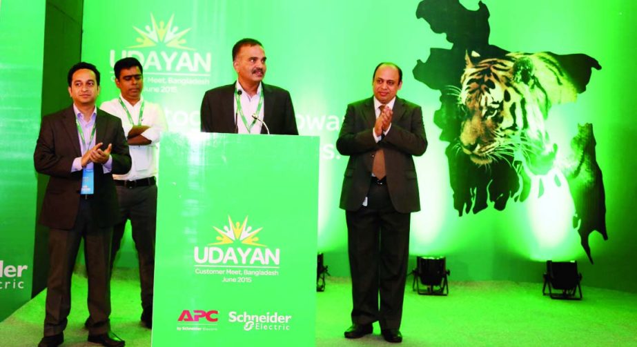 M Gurudutt, Director of Channel & Midmarket, IT Business, Schneider Electric, a global energy management, announces completion of its two-day event 'Udayan' to connect with IT heads of leading banks and telecom companies, high officials of different man