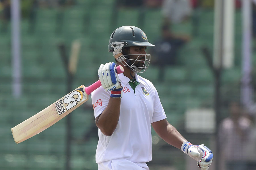 Tamim Iqbal became Bangladesh's highest Test run-scorer during his 21-ball 19 runs against India in only Test at Fatullah on Saturday.