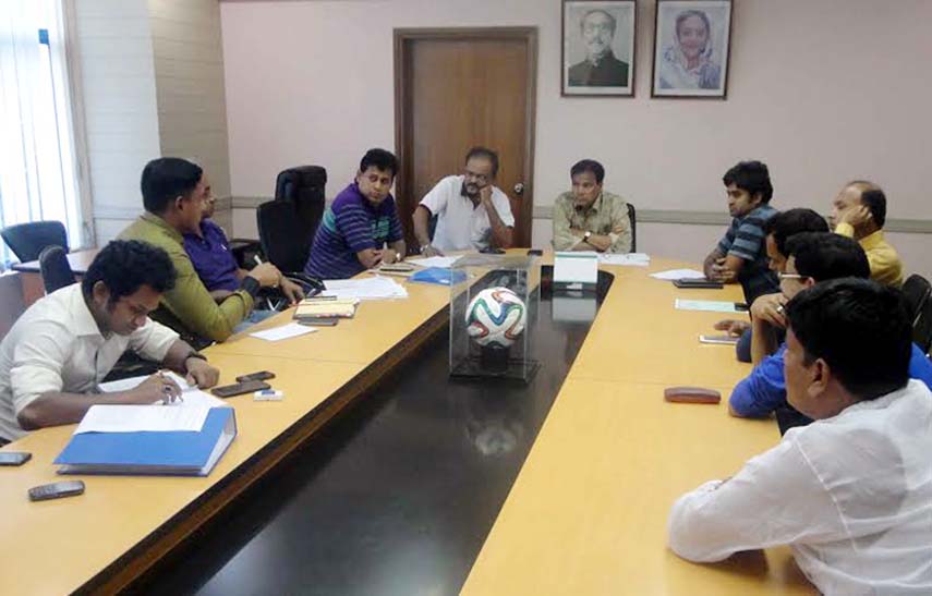 Vice-President of Bangladesh Football Federation (BFF) Badal Roy presided over the meeting of the Sailor BFF National Under-15 Football Championship at the BFF House on Thursday.