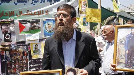 Khader Adnan has been on hunger strike since 4 May.