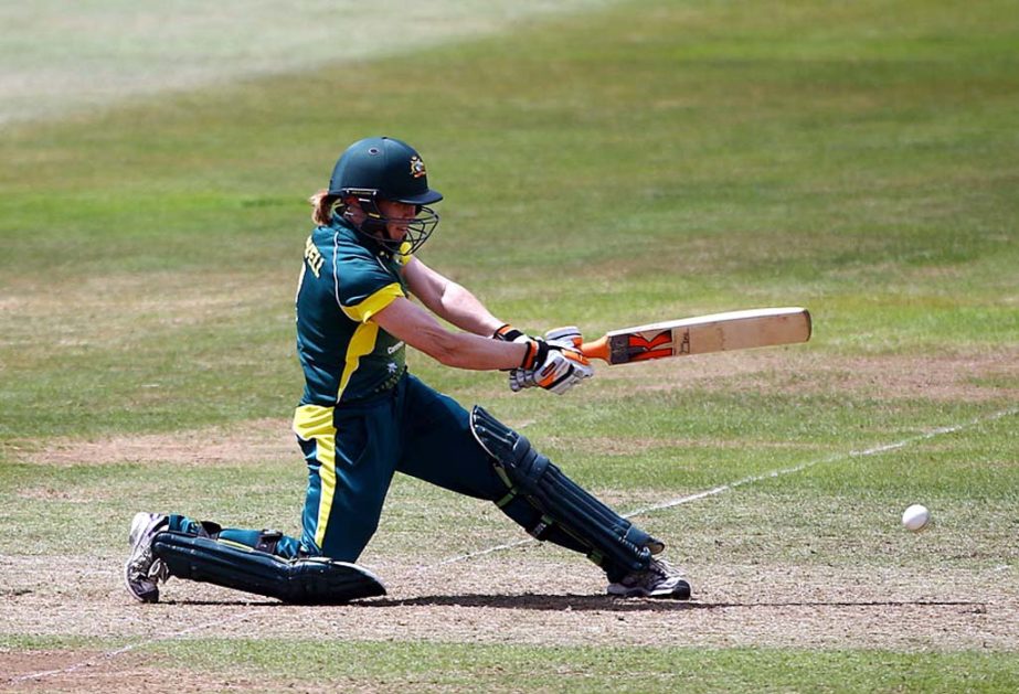 Alex Blackwell made 58 in the 1st ODI between England Women and Australia Women at Taunton on Tuesday.