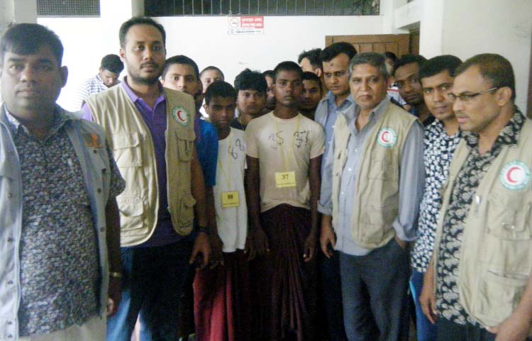 Some 155 Bangladeshis returned from Myanmar on Wednesday.