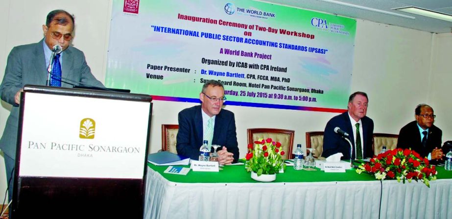 The Institute of Chartered Accountants of Bangladesh and the Institute of Certified Public Accountants in Ireland recently sign an MoU to establish partnership relating to the distribution of online CPA Certificate in IPSASâ„¢ Financial Reporting in B