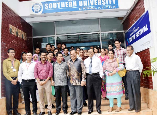 A workshop on` teachers' training 'was held at Sothern University Bangladesh Conference Room on Wednesday. The workshop was jointly organised by Southern University Bangladesh and British Council.