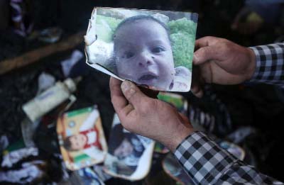 Eighteen-month-old Palestinian toddler Ali Saad Dawabsh died while four family members were wounded in a fire at their homes in the West Bank.