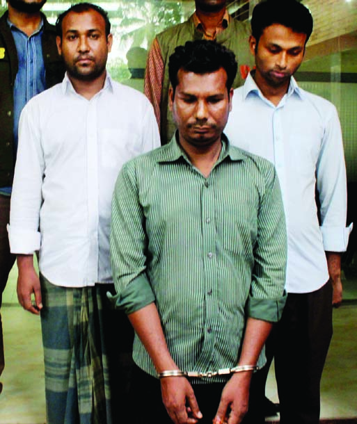 Detective Branch of Police nabbed three teachers of Demra Golam Mostofa Model College on Monday for their allegedly involvement in forging question papers through face book.