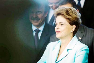 Brazil President Dilma Rousseff faces widespread anger over corruption, a stagnant economy and growing unemployment.