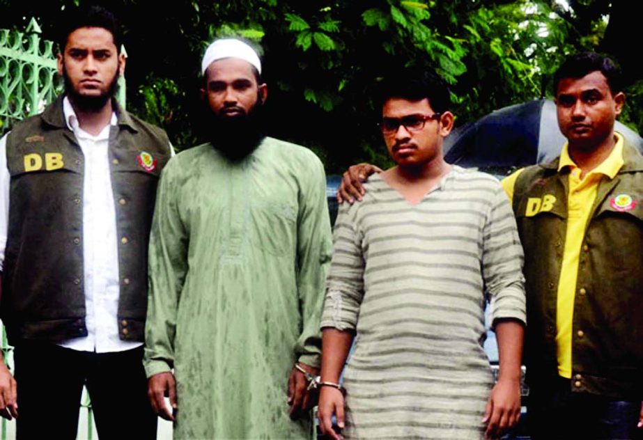 DB police on Friday arrested Masud Rana and Saad Al Nahin from city's Uttara and Kalshi areas allegedly involved in killing blogger Niladri.