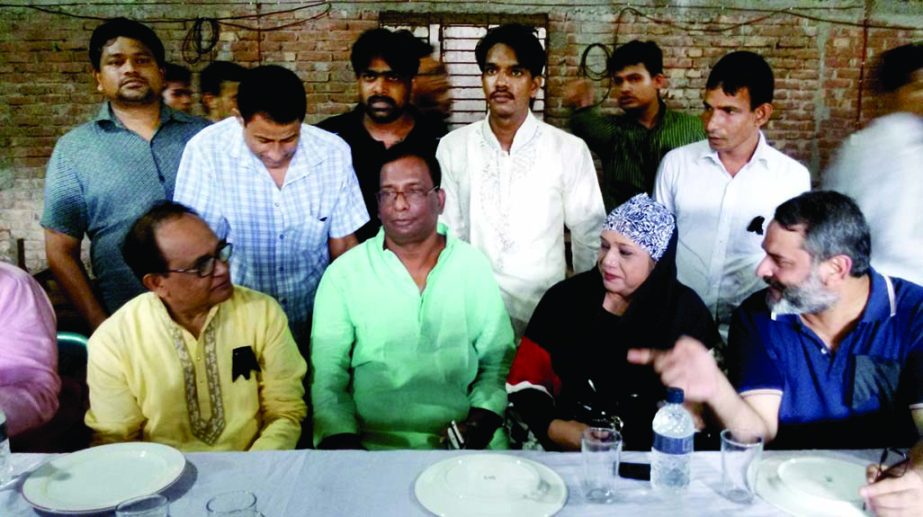 Jatiya Party leader Kazi Feroz Rashid MP (Dhaka-6) and Female Ward Councillor (Ward No-39, 40 and 49) Lovely Chowdhury and Abul Kalam Azad Mintu among others were present at a discussion marking the 40th death anniversary of Father of the Nation Bangaband