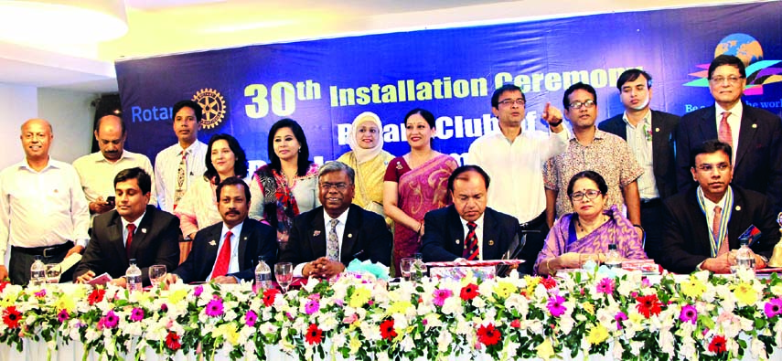 Former Advisor to the Caretaker Government Rasheda K. Chowdhury and Rotary leaders were present at a Rotary program held on Sunday last at RAOWA Convention Center in the city.