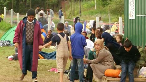 Thousands arrive on the Serbian border daily as the European Union fails to find a solution to help the refugees.