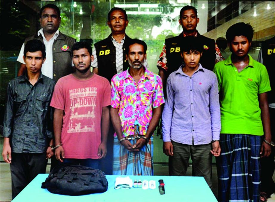 DB police arrested five suspected members of human organ traffickers from different areas of the city on Friday night.