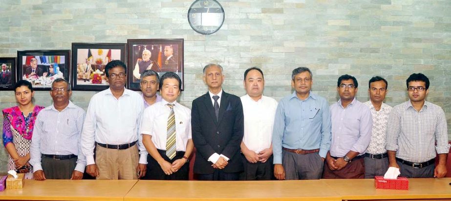 A two-member delegation led by Prof Dr Hidemitsu Furukawa of Yamagata University of Japan called on Dhaka University Vice-Chancellor Prof Dr AAMS Arefin Siddique at DU VC Office on Sunday.