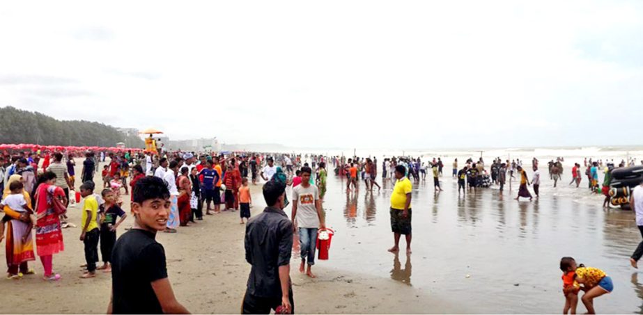 Cox's Bazar Sea Beach again got back its original life on the occasion of Eid-ul-Azha.