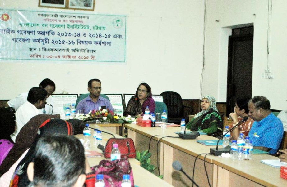 A two-day long review workshop of Bangladesh Forest Research Institute ended on Sunday at BFRI hall.