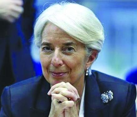 IMF Managing Director Christine Lagarde attends a Eurogroupin Brussels March 1, 2012.