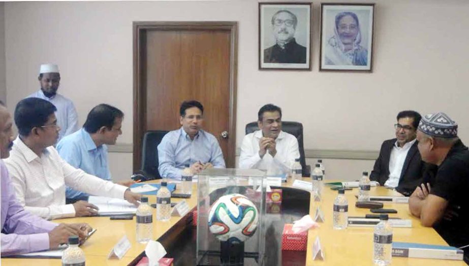 President of Bangladesh Football Federation (BFF) Kazi Salahuddin presided over the emergency meeting of the Executive Committee of BFF at the BFF House on Wednesday.