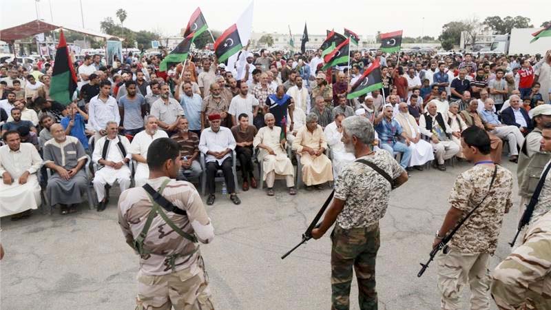 A protest against the proposed unity government to be held in Benghazi today (Friday)