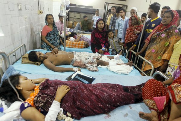 One person died and dozens were injured by the three bombs, the first time Shiite Muslims have been targeted in Bangladesh. Credit Ashikur RahmanReuters