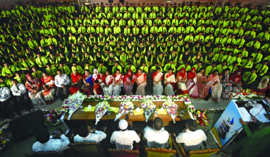 The Freshers' Reception Ceremony for the students of 2015-16 session of Trauma Eye MT and Mats, and Shamoly Mats, a sister concern of Trauma Medical Institute was held at a city auditorium on Saturday. Ziaul Hoque, Chairman of the institute was present a